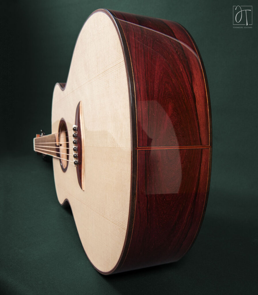 End graft bespoke Small Jumbo acoustic guitar