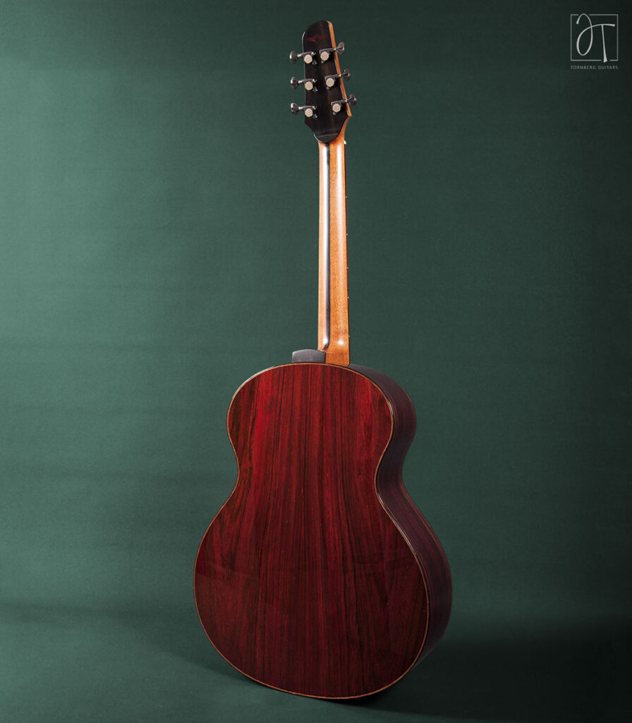 Custom guitar SJ small jumbo cutaway red Bois de Rose acoustic guitar