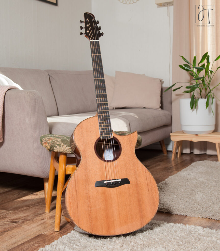 Old growth redwood top JT-SJ big bodied guitar